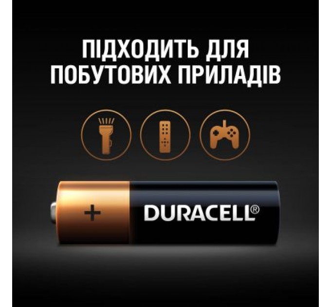 Duracell Батарейка Duracell AA лужні 10 шт. в упаковці (5002508/5006461)