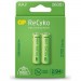 Gp Акумулятор Gp AA R6 ReCyko battery 2600mAh AA (2700Series, 2 battery pack) (270ААHCE-EB2(Recyko) / 4891199186370)