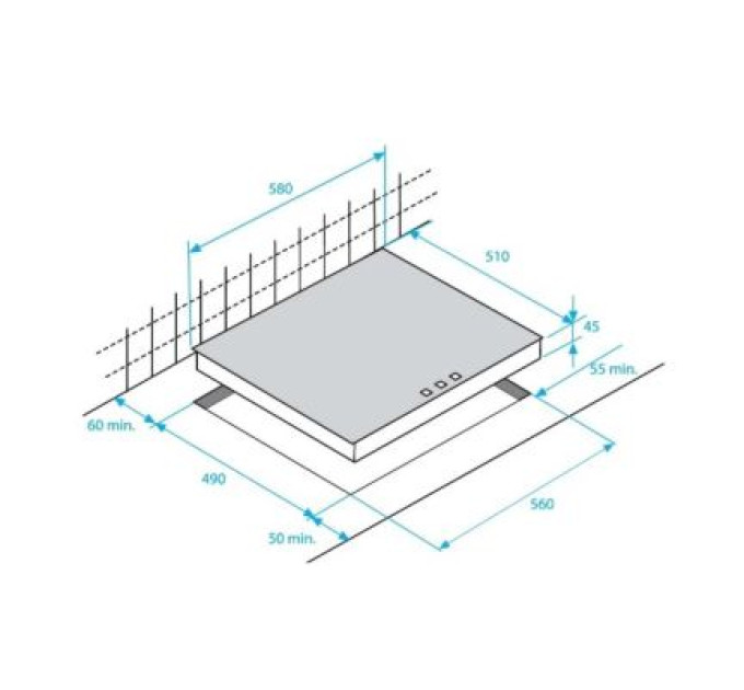 Beko Варочна поверхня Beko HIC 64403 T (HIC64403T)