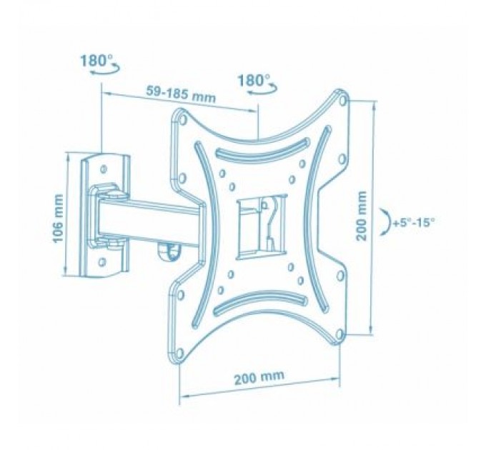 Walfix Кронштейн Walfix R-333B