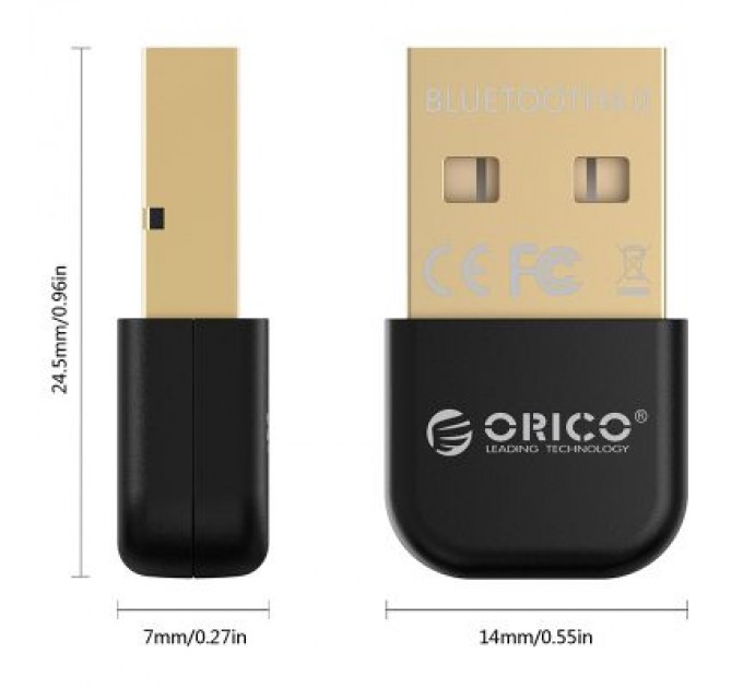 Bluetooth-адаптер Orico BT4.0 BTA-403-BK (SC230150)