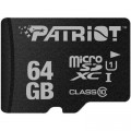 Patriot Карта пам'яті Patriot 64GB microSD class10 UHS-I (PSF64GMDC10)