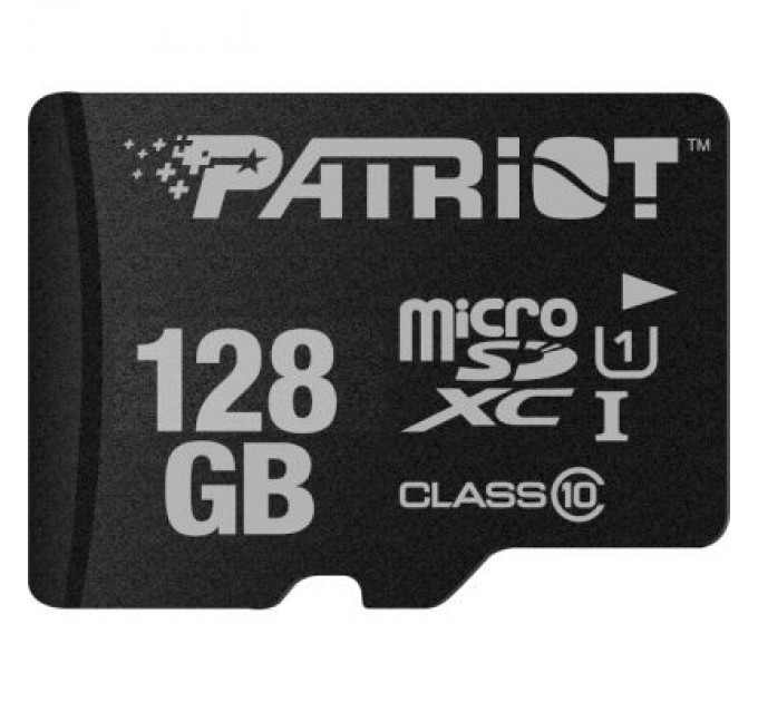 Карта пам'яті Patriot 128GB microSD class10 UHS-I (PSF128GMDC10)