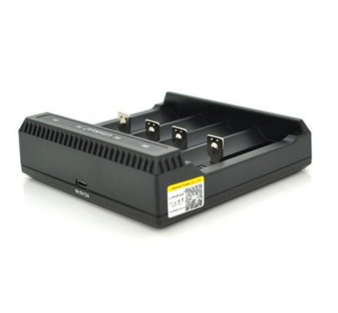 Liitokala Зарядний пристрій для акумуляторів Liitokala 4 Slots, LED, Li-ion, 10430/10440/14500/16340/17670/18500/18650/26650/25500/26700 (Lii-L4)