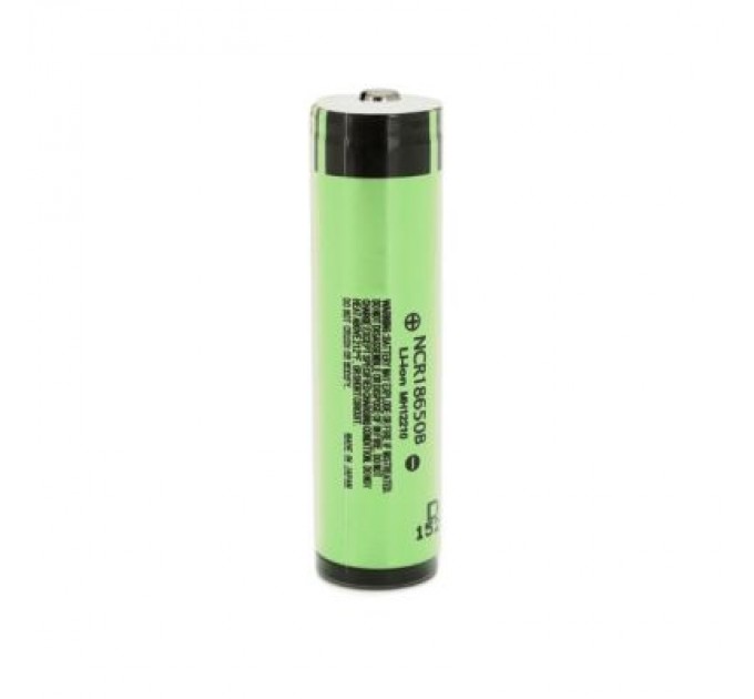 Panasonic Акумулятор 18650 3400mAh, TipTop, Protected, 6.8A, 4.2/3.6/2.5V, green Panasonic (NCR18650B-P)