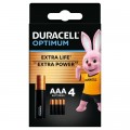 Duracell Батарейка Duracell Optimum AAA лужні 4 шт. в упаковці (5015596)