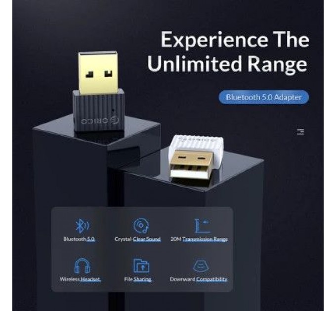 Orico Bluetooth-адаптер Orico Bluetooth 5.0 BTA-508-BK-BP (CA913787)