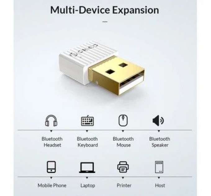 Orico Bluetooth-адаптер Orico Bluetooth 5.0 BTA-508-BK-BP (CA913787)