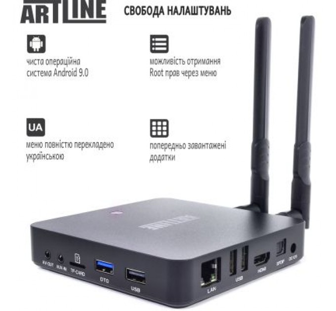 Artline Медіаплеєр Artline TvBox KM6 (KM6)