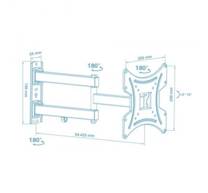 Walfix Кронштейн Walfix R-353W