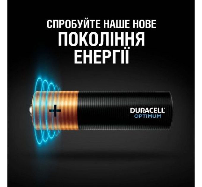 Duracell Батарейка Duracell Optimum AA лужні 8 шт. в упаковці (5014726 / 5015601)