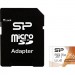 Карта пам'яті Silicon Power 256Gb microSDXC U3 A1 V30 Superior Color 100R/80W + adapter (SP256GBSTXDU3V20AB)