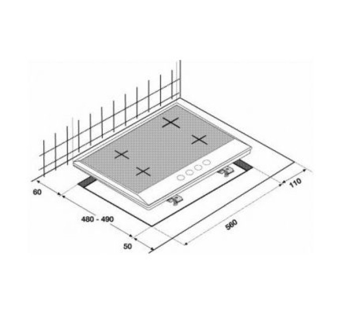 Beko Варочна поверхня Beko HIAG 64225 SX (HIAG64225SX)