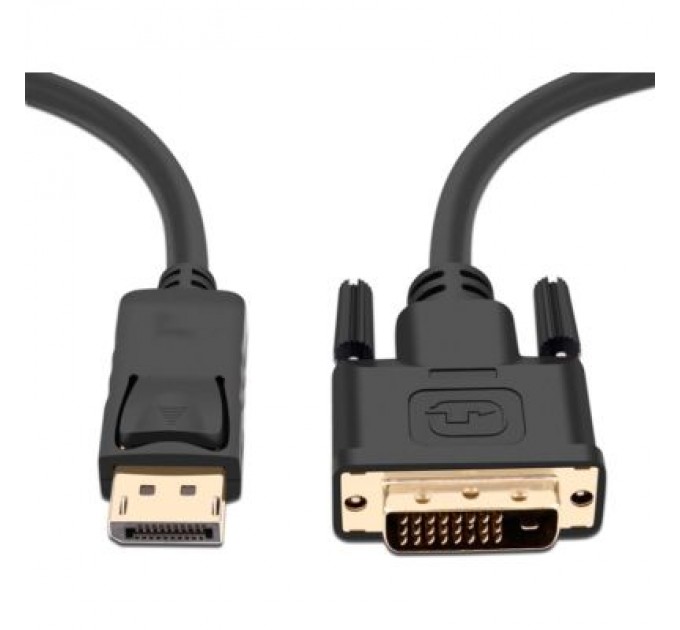 Кабель мультимедійний DisplayPort to DVI 3.0m Prologix (PR-DP-DVI-P-04-30-3m)