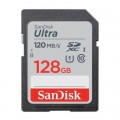 SanDisk Карта пам'яті SanDisk 128GB SD class 10 UHS-I Extreme Ultra (SDSDUNB-128G-GN6IN)