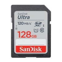 Карта пам'яті SanDisk 128GB SD class 10 UHS-I Extreme Ultra (SDSDUNB-128G-GN6IN)