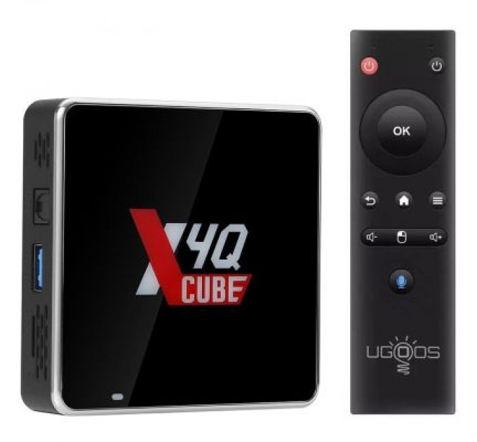 Ugoos Медіаплеєр Ugoos X4Q CUBE 2/16Gb/Amlogic S905X4/Android 1 (X4Q CUBE)