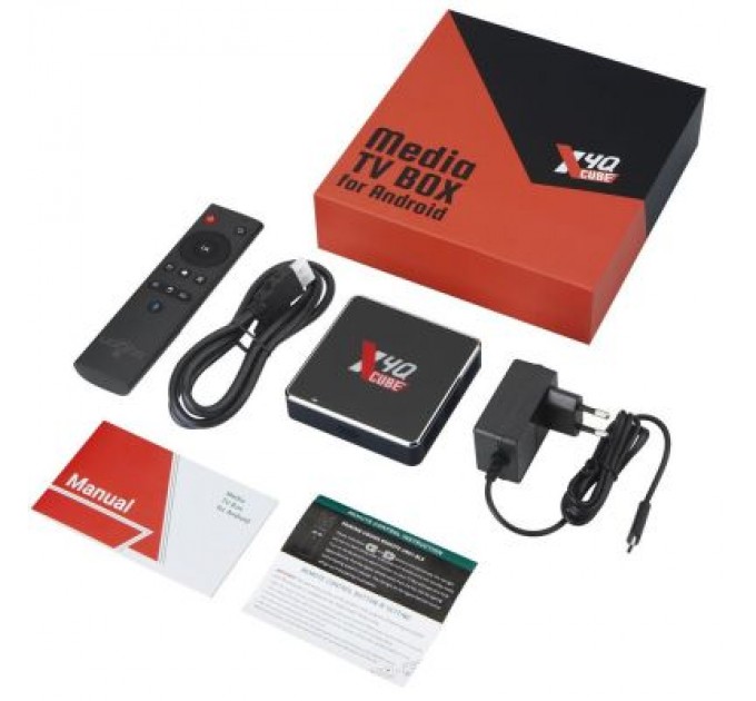 Ugoos Медіаплеєр Ugoos X4Q CUBE 2/16Gb/Amlogic S905X4/Android 1 (X4Q CUBE)