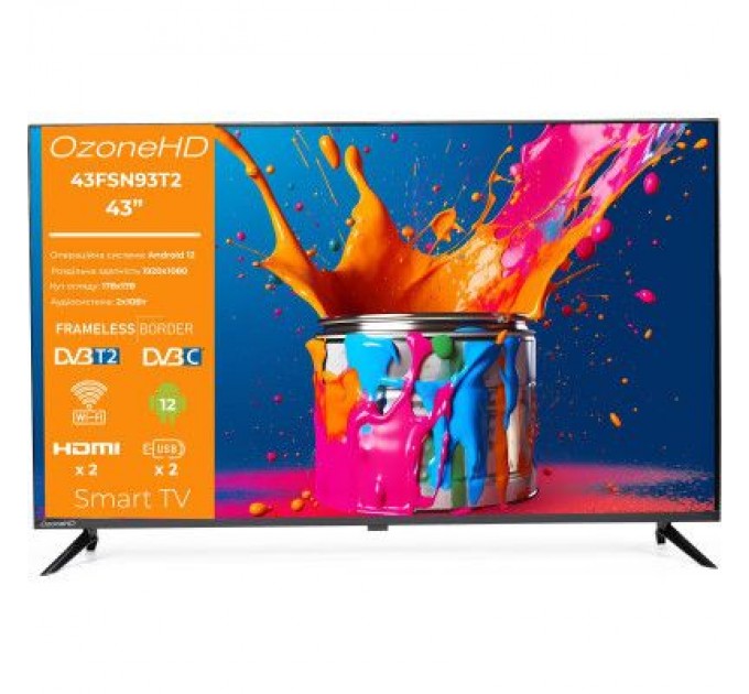 Ozonehd Телевізор Ozonehd 43FSN93T2
