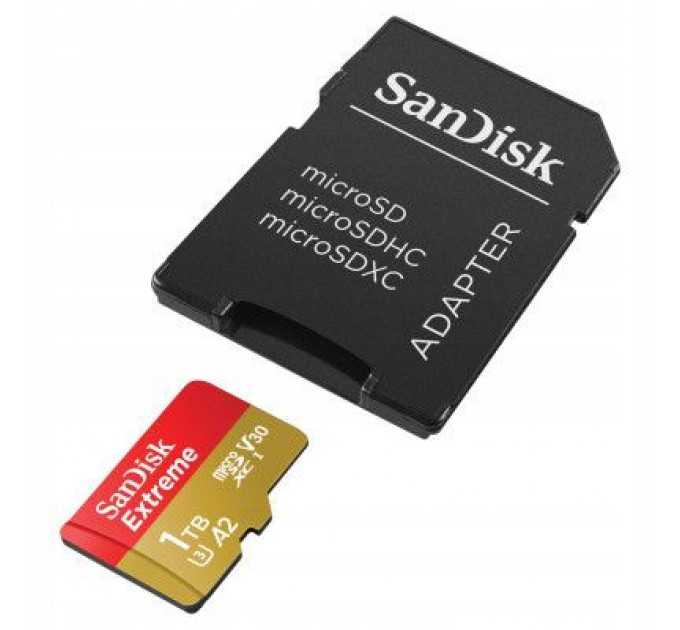 SanDisk Карта пам'яті SanDisk 1TB microSD class 10 UHS-I U3 V30 Extreme (SDSQXAV-1T00-GN6MA)
