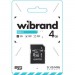 Wibrand Карта пам'яті Wibrand 4GB microSD class 4 (WICDC4/4GB-A)