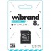 Wibrand Карта пам'яті Wibrand 8GB microSD class 10 (WICDHC10/8GB-A)