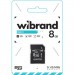 Wibrand Карта пам'яті Wibrand 8GB microSD class 4 (WICDC4/8GB-A)