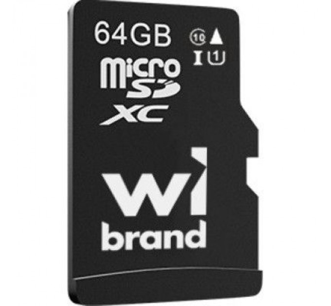 Wibrand Карта пам'яті Wibrand 64GB mictoSD class 10 UHS-I (WICDXU1/64GB)