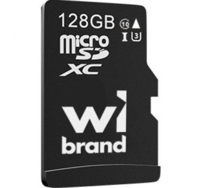 Wibrand Карта пам'яті Wibrand 128GB mictoSD class 10 UHS-I U3 (WICDHU3/128GB)