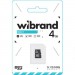 Wibrand Карта пам'яті Wibrand 4GB mictoSD class 4 (WICDC4/4GB)