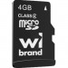 Wibrand Карта пам'яті Wibrand 4GB mictoSD class 4 (WICDC4/4GB)