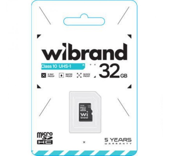Wibrand Карта пам'яті Wibrand 32GB mictoSD class 10 (WICDHU1/32GB)