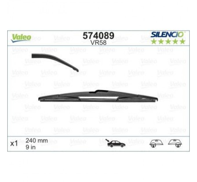 Valeo Щітка склоочисника Valeo 574089