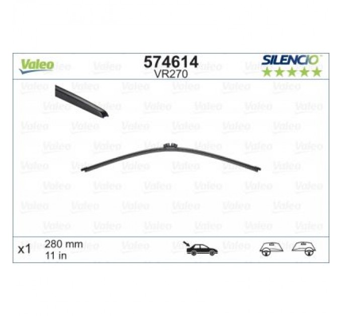 Щітка склоочисника Valeo 574614