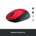 Logitech Мишка Logitech M235 Red (910-002496)