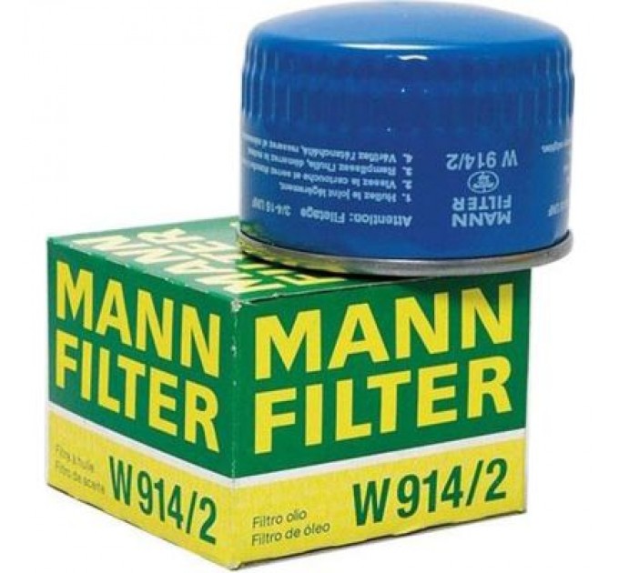 Mann Фільтр масляний Mann W914/2
