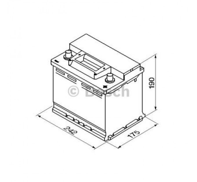 Bosch Акумулятор автомобільний Bosch 56А (0 092 S30 050)