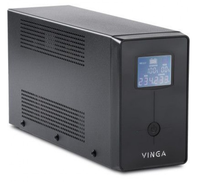 Vinga Пристрій безперебійного живлення Vinga LCD 1200VA metal case (VPC-1200M)