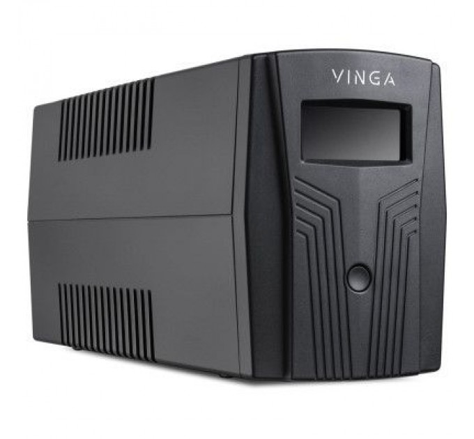 Vinga Пристрій безперебійного живлення Vinga LCD 600VA plastic case with USB (VPC-600PU)