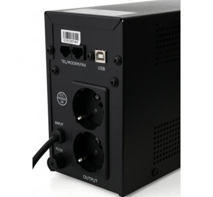 Vinga Пристрій безперебійного живлення Vinga LCD 600VA metal case with USB (VPC-600MU)