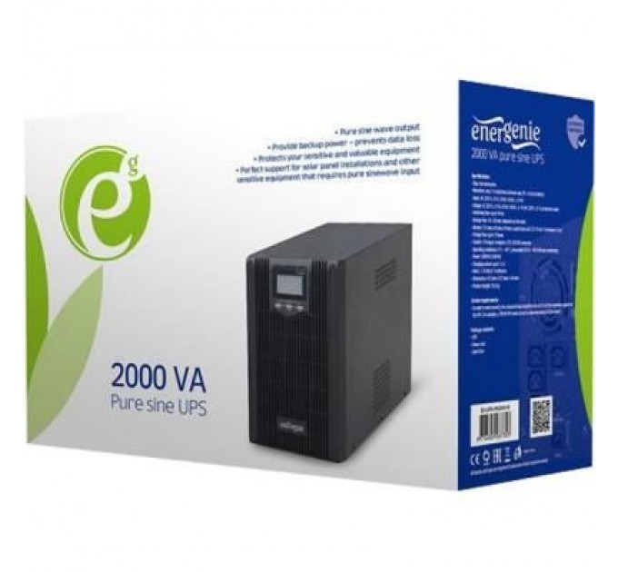 EnerGenie Пристрій безперебійного живлення EnerGenie EG-UPS-PS2000-01, 2000VA (EG-UPS-PS2000-01)