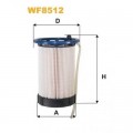 Фільтр паливний Wixfiltron WF8512