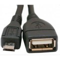Atcom Дата кабель OTG USB 2.0 AF to Micro 5P 0.8m Atcom (16028)