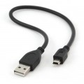 Cablexpert Дата кабель USB 2.0 AM to Mini 5P 0.3m Cablexpert (CCP-USB2-AM5P-1)