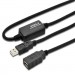 Assmann Дата кабель USB 2.0 AM/AF 10.0m active Digitus (DA-73100-1)