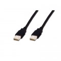 Digitus Дата кабель USB 2.0 AM/AM 1.8m Digitus (AK-300100-018-S)