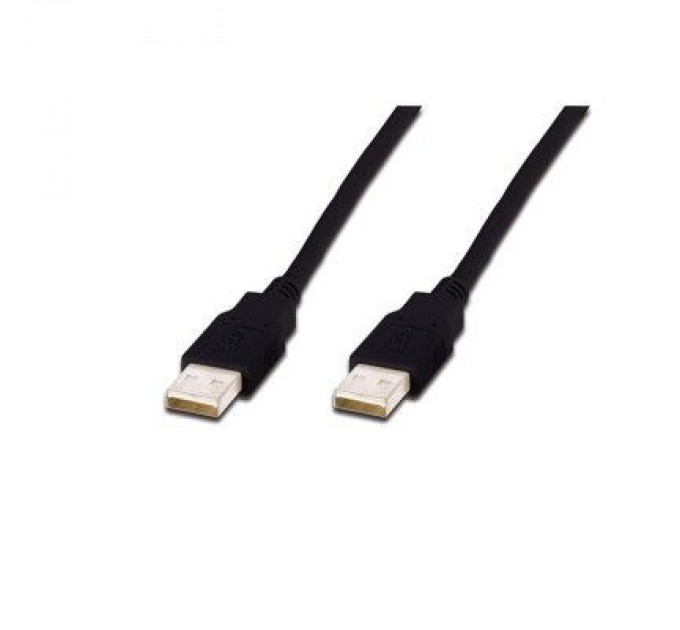 Digitus Дата кабель USB 2.0 AM/AM 1.8m Digitus (AK-300100-018-S)