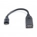 REAL-EL Дата кабель OTG USB 2.0 AF to Micro 5P 0.1m REAL-EL (EL123500014)