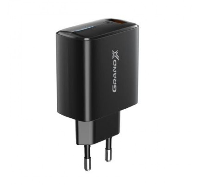 Grand-X Зарядний пристрій Grand-X Quick Charge QС3.0 3.6V-6.5V 3A, 6.5V-9V 2A, 9V-12V 1.5A USB (CH-550B)