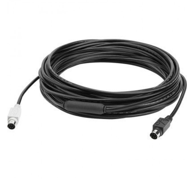 Logitech Дата кабель Logitech Extender Cable for Group Camera 10m Business MINI-DIN (939-001487)
